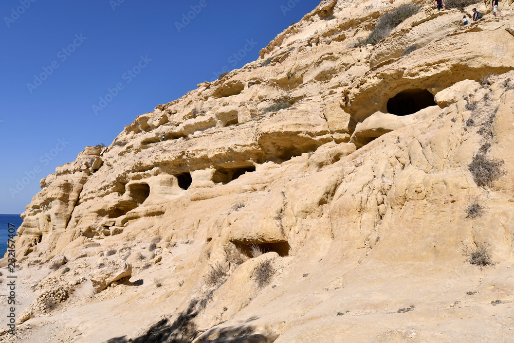 Greece, Crete, Matala Greece, Crete, Matala