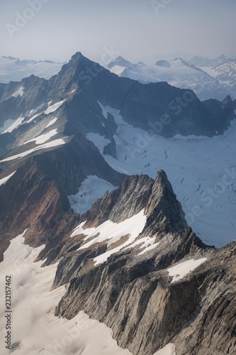 Scenic view of snowcapped mountain against sky