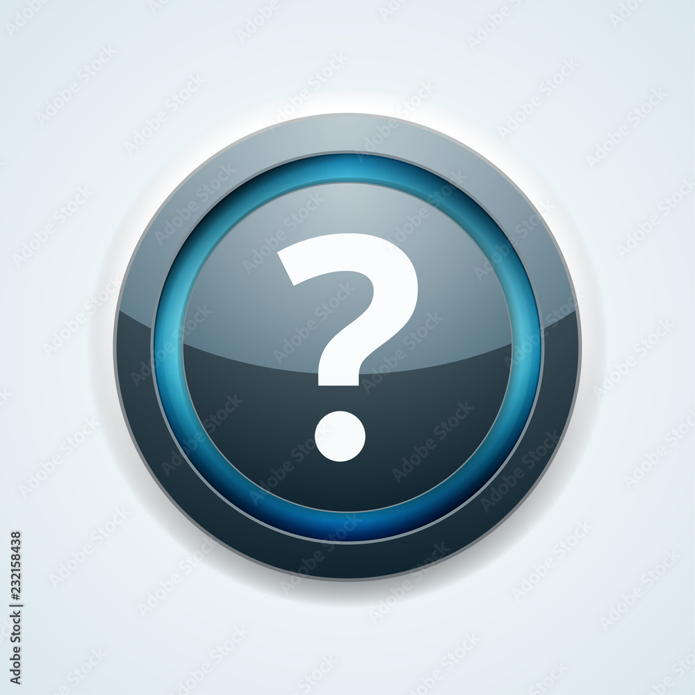 Help buton illustration Help buton illustration