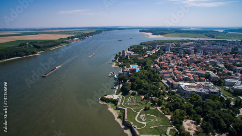 Silistra, Durostorum castle and Danube river, Bulgaria
