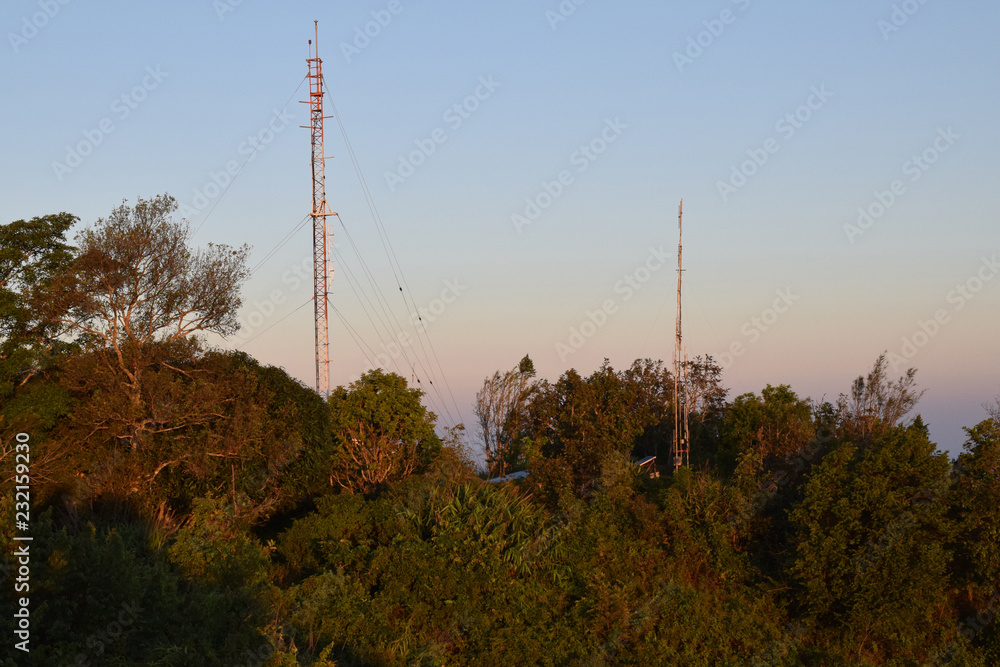 Twin Phone Antenna on the hill