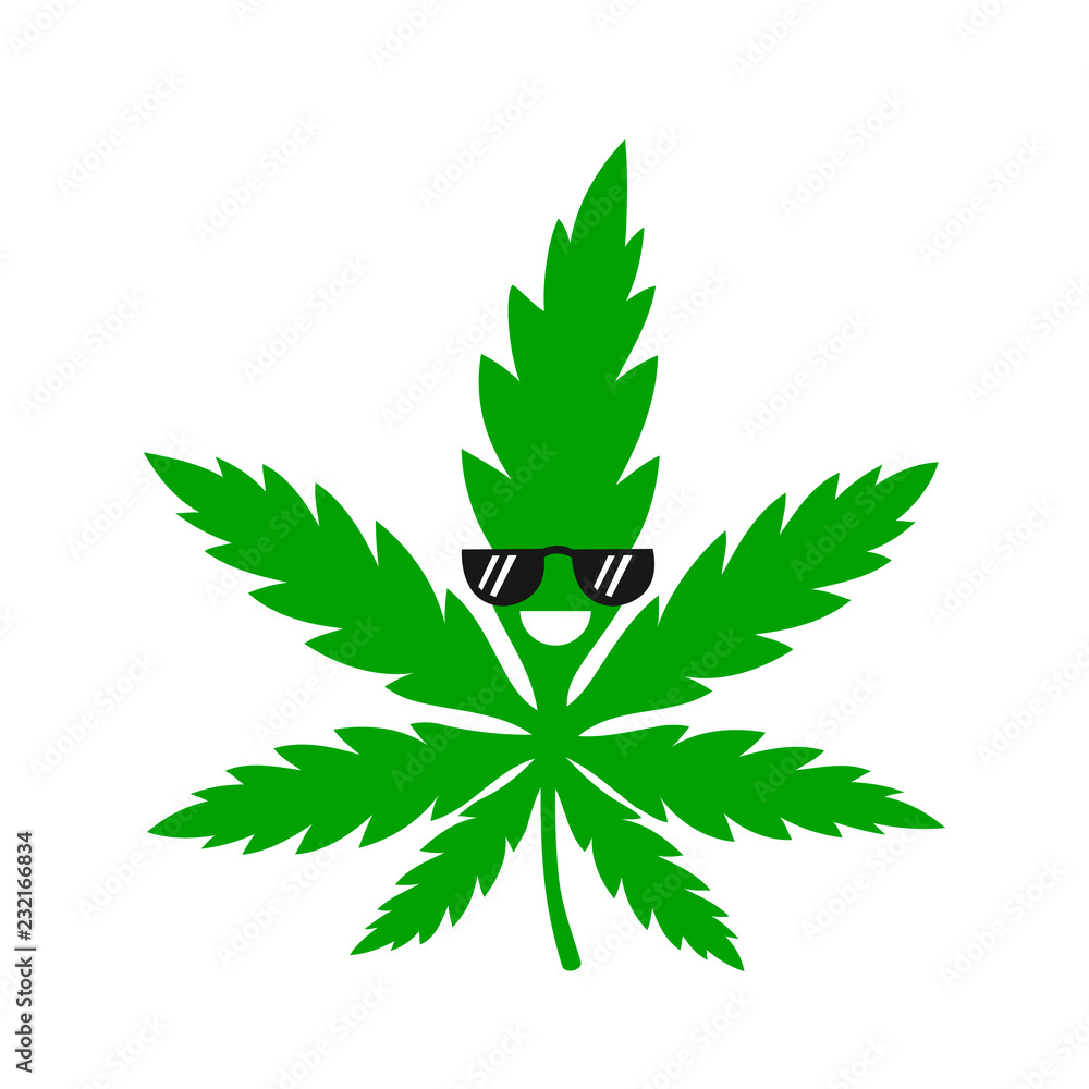 Funny smiling happy cool marijuana Funny smiling happy cool marijuana