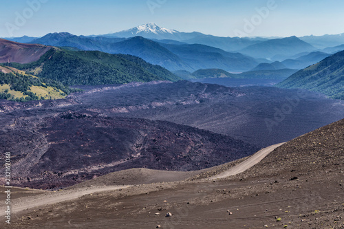 Tolhuaca volcano, Reserva Nacional Malalcahuello-Nalcas, Araucania region, Chile photo