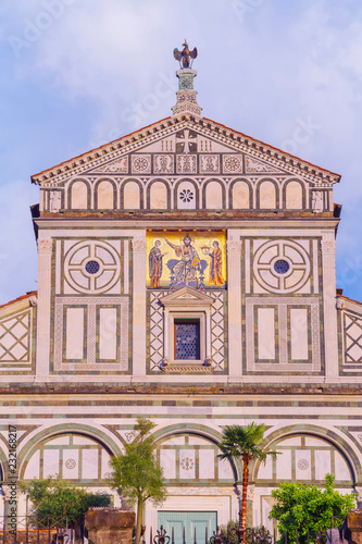 San Miniato al Monte Church, Florence, Tuscany, Italy, Europe photo