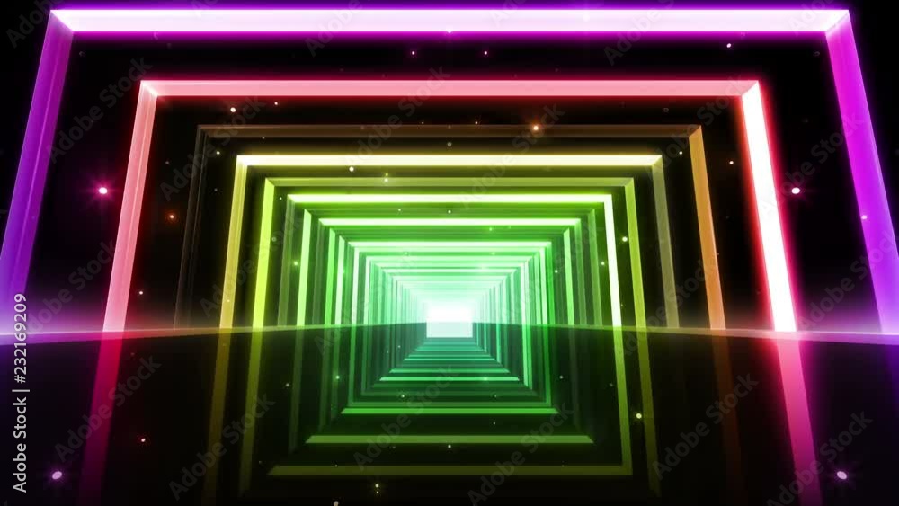 Tunnel Light Neon Tube Tunnel Light Neon Tube