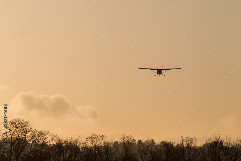 sunset plane sunset plane