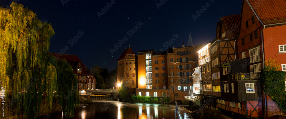 Lüneburg - Der Stint bei Nacht