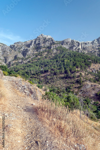 Mountains of Sierra de Cazorla in Andalusia