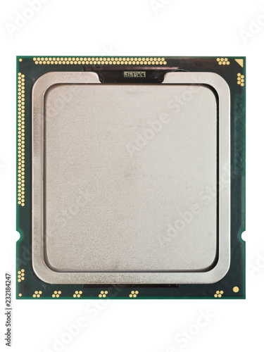 processor a cover up isolated on a white background