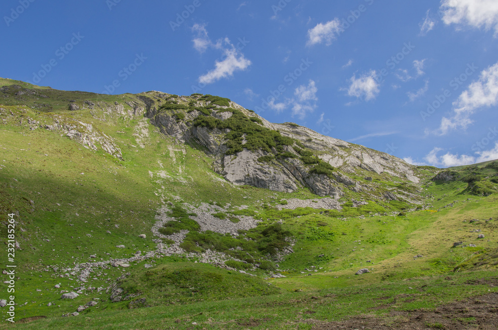 Wandern in den Bergen Wandern in den Bergen