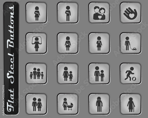 Family simply icons