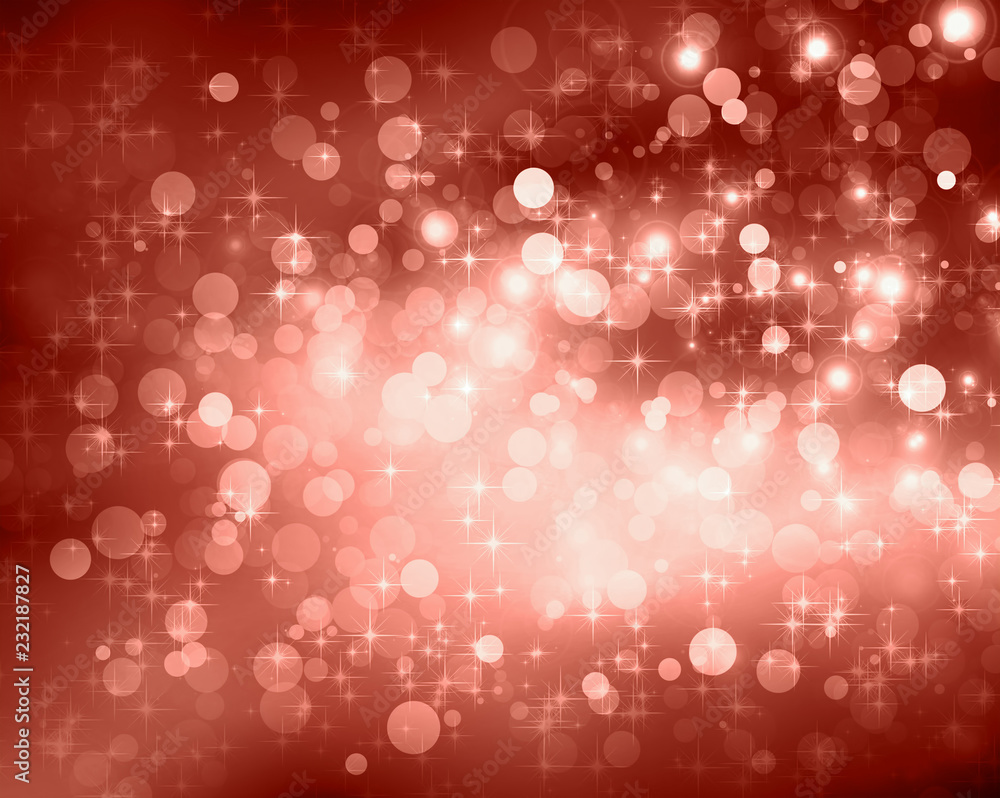snowflakes and stars descending on background snowflakes and stars descending on background