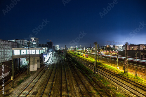 Munich by Night Trainstation