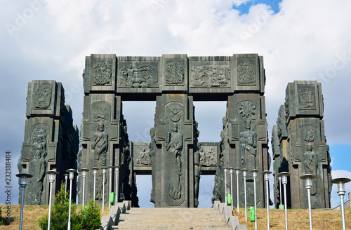 History of Georgia Memorial. Tbilisi, Georgia. Caucasus