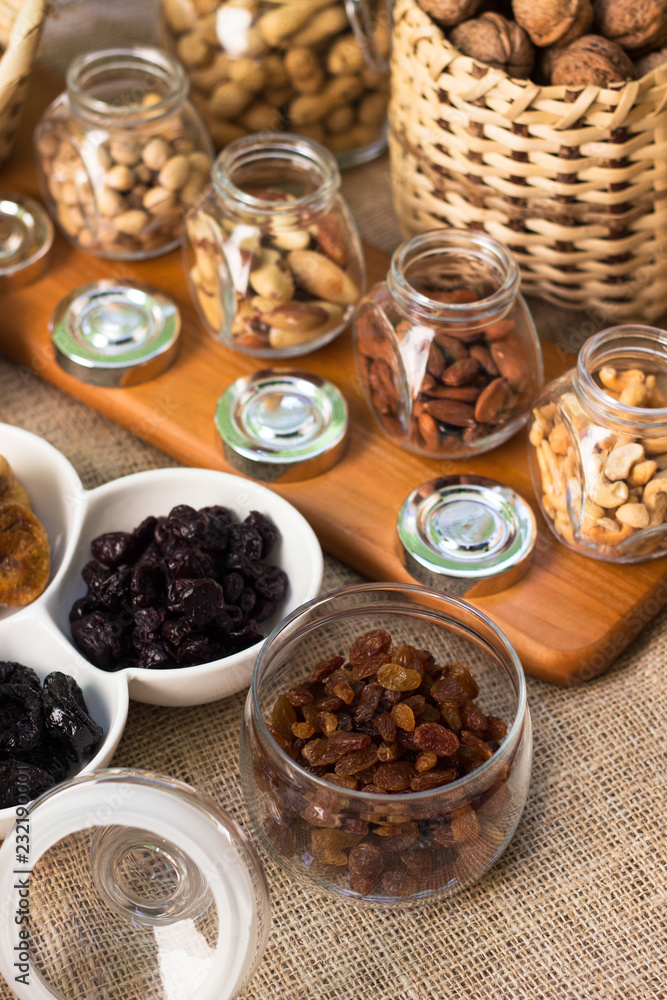 Healthy dried fruits and walnuts fruits Healthy dried fruits and walnuts fruits