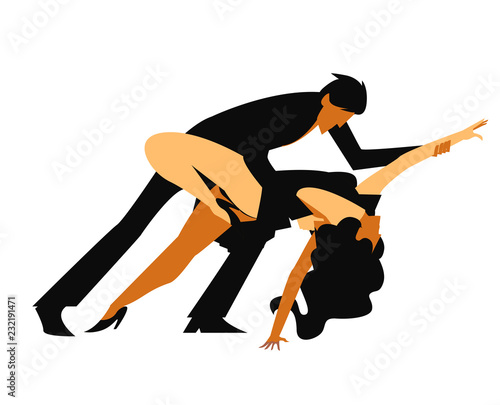 tango salsa bachata dancers