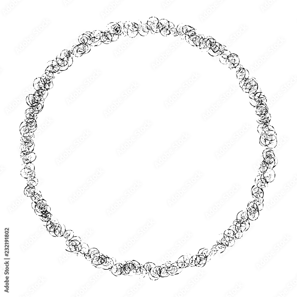 Grunge Circle Stamp Grunge Circle Stamp
