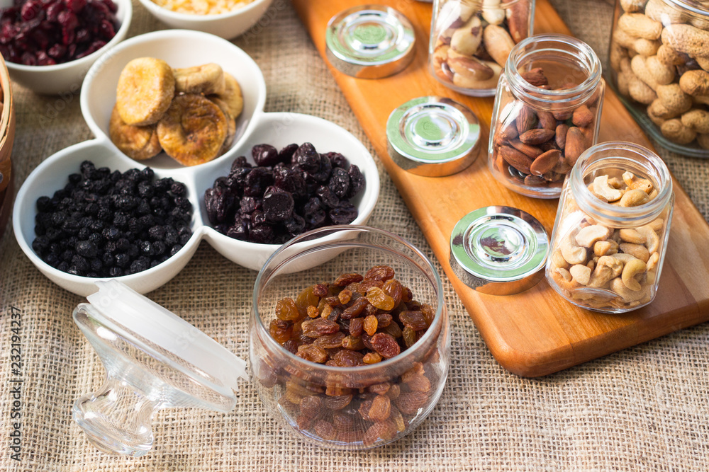 Healthy dried fruits and walnuts fruits Healthy dried fruits and walnuts fruits