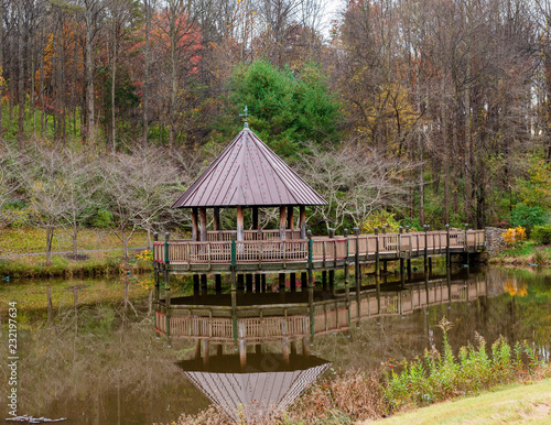 Photography Gazebo Over a Pond