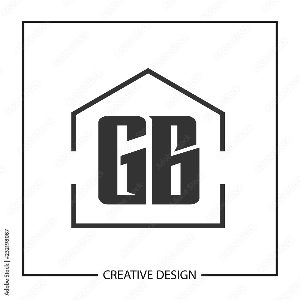 Initial Letter GB Logo Template Design Vector Illustration Initial Letter GB Logo Template Design Vector Illustration