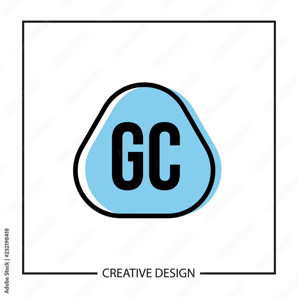 Initial Letter GC Logo Template Design Vector Illustration Initial Letter GC Logo Template Design Vector Illustration