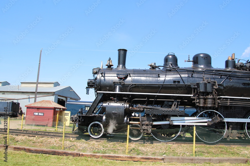 The Locomotive, Alberta Railway Museum, Edmonton, Alberta