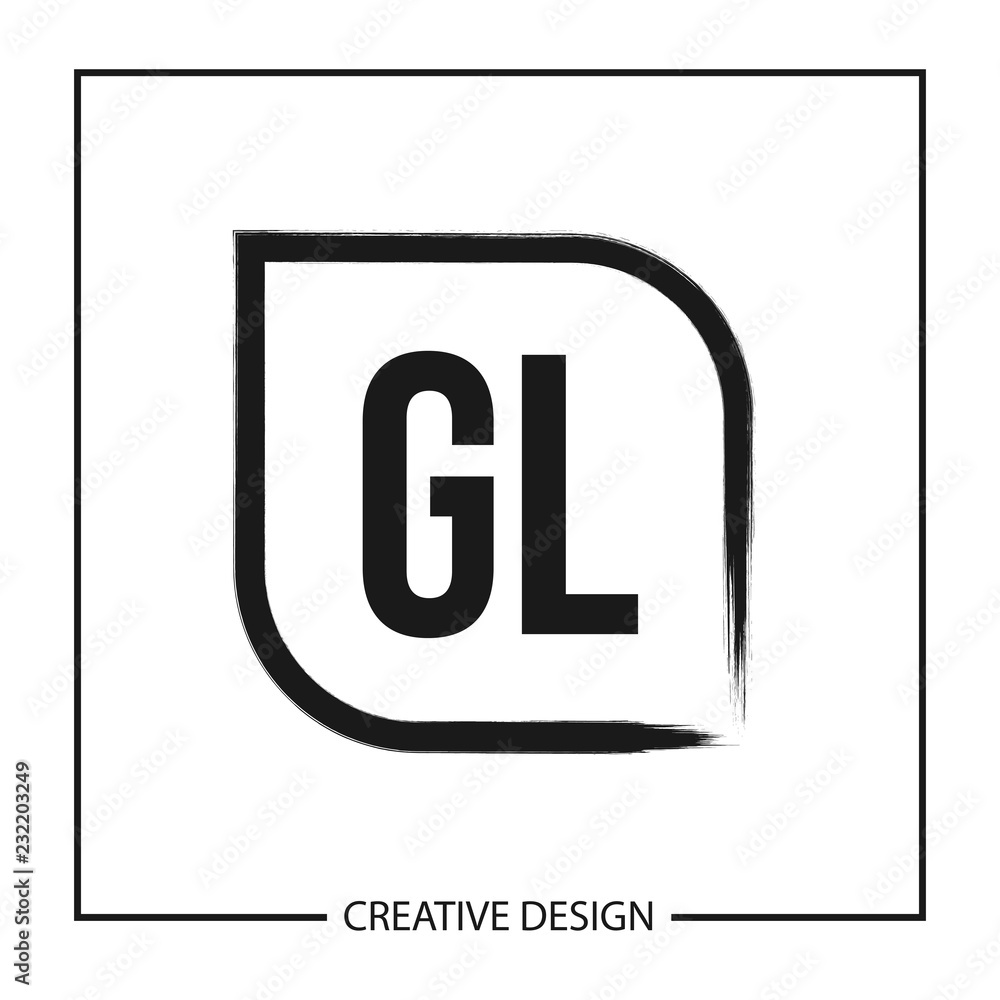 Initial Letter GL Logo Template Design Vector Illustration Initial Letter GL Logo Template Design Vector Illustration
