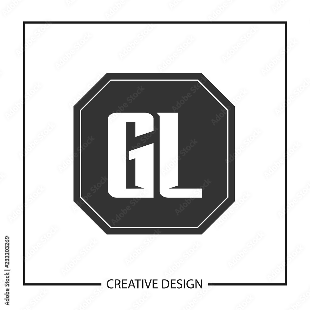 Initial Letter GL Logo Template Design Vector Illustration Initial Letter GL Logo Template Design Vector Illustration