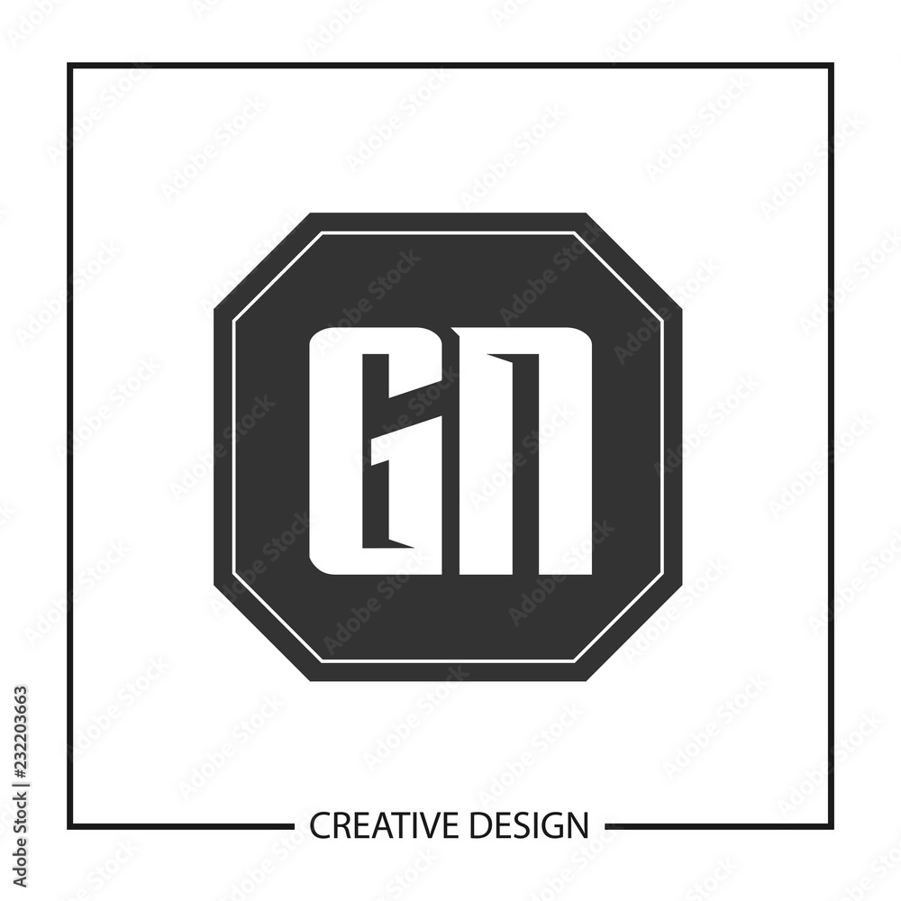 Initial Letter GN Logo Template Design Vector Illustration Initial Letter GN Logo Template Design Vector Illustration