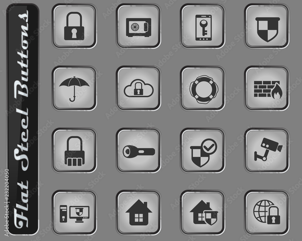 security icon set security icon set