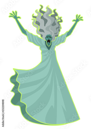 Фотография banshee ghost female flying