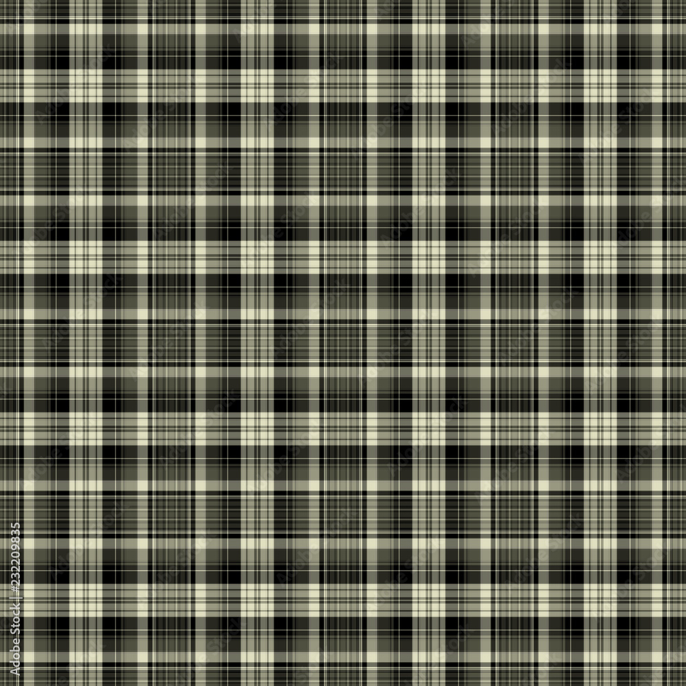 Seamless Neutral Plaid Pattern Seamless Neutral Plaid Pattern