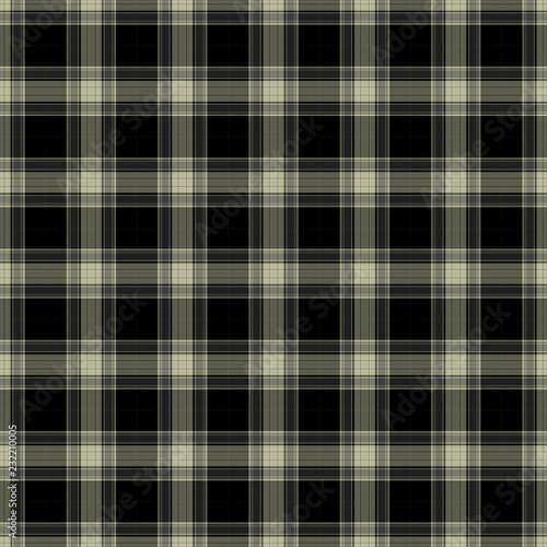 Seamless Neutral Plaid Pattern