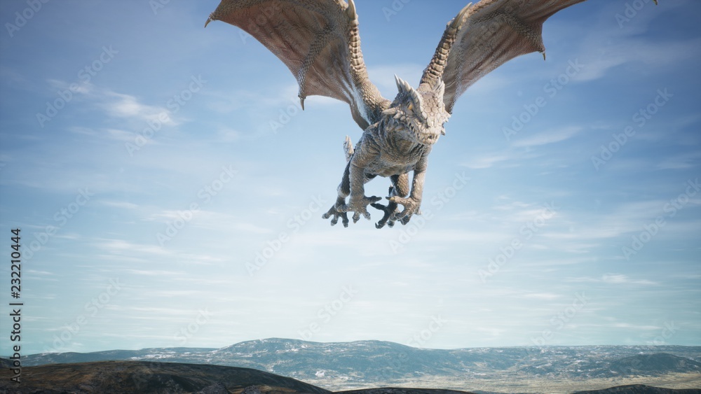 Download Dragon, Flying, Attack. Royalty-Free Stock Illustration Image -  Pixabay