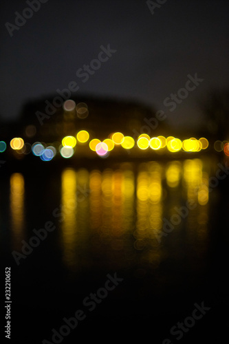 Paris by Night with Seine