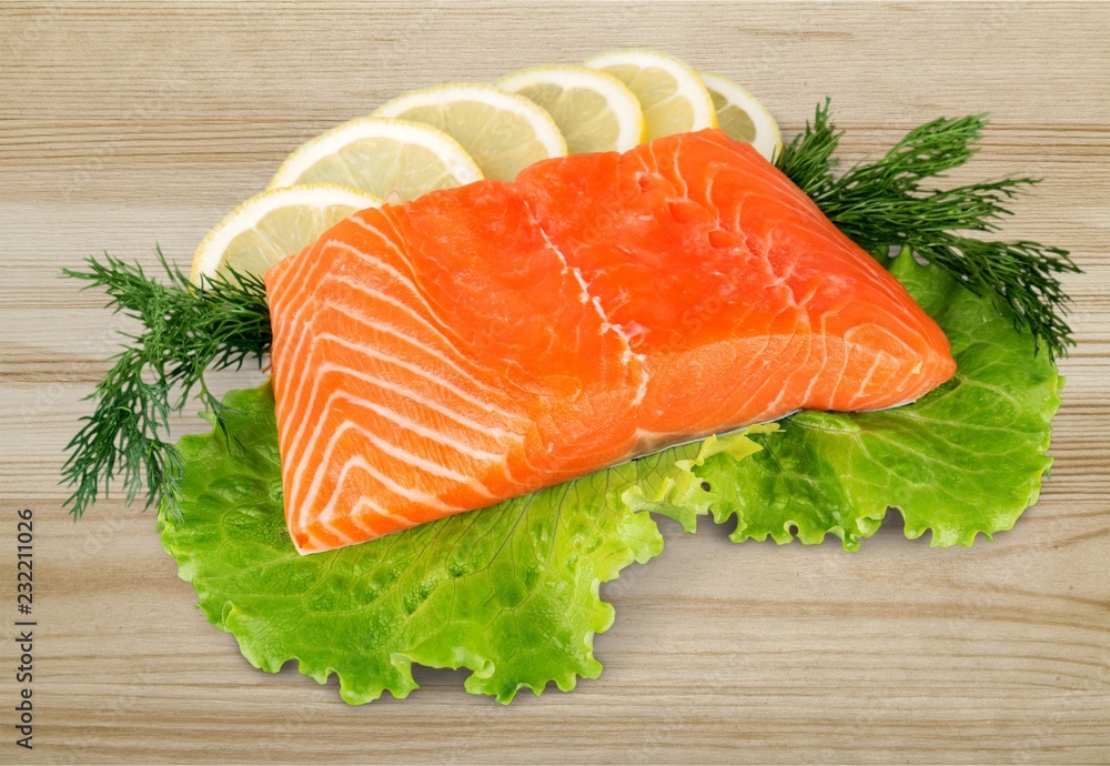 Salmon. Salmon.