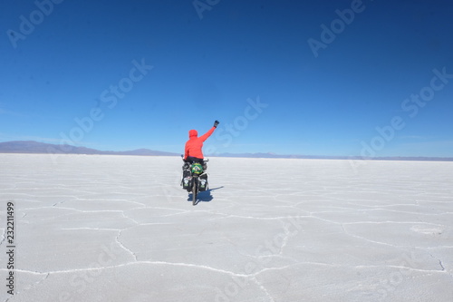  salt desert by bike
