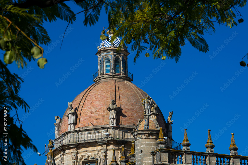 Dome of the Jerez de la Frontera Cathedral (Catedral de Jerez de la Frontera) Jerez de la Frontera, Spain