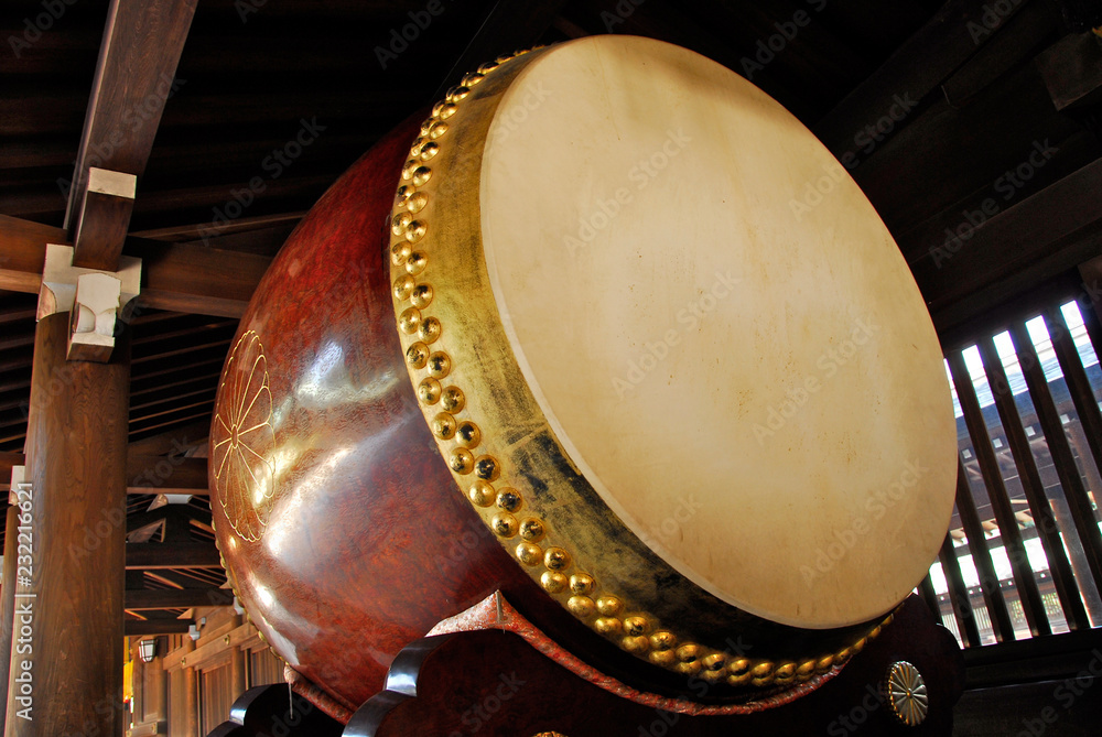 japanese taiko percussion music instrument big drum Stock Photo | Adobe  Stock