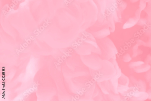 Close up of pink smoky abstract painting