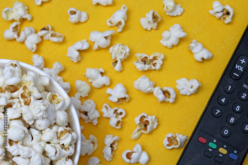 Popcorn pot and remote control Popcorn pot and remote control