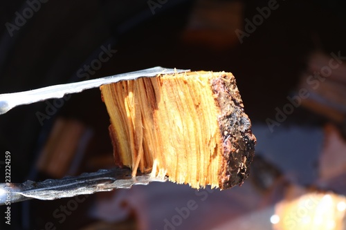 Fotografi chunk of wood