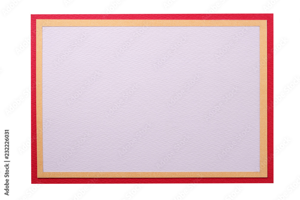 Christmas card invite template isolated Christmas card invite template isolated