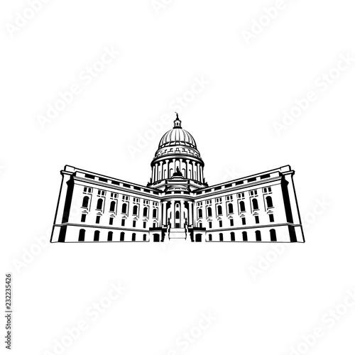 Capitol dome logo design inspiration - Capital logo design inspiration