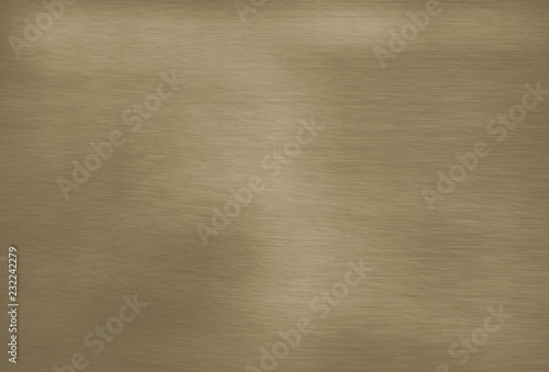Brushed brass plate
