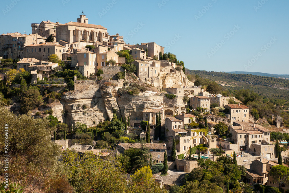 Gordes village in Provence in the south of France.