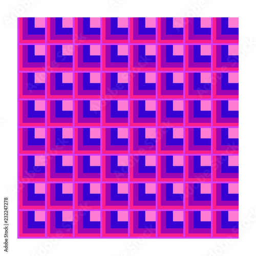 Arte geometrico texture design sfondo mattonella moderno illustrazione mosaico a quadri grata stampa tessile decorazione stoffa tappezzeria
