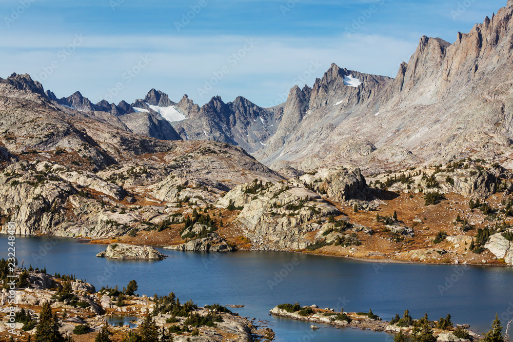 Obraz premium Wind river range