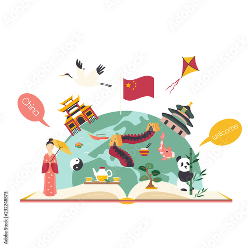 Chinese Landmarks Architecture Symbol Famous Place