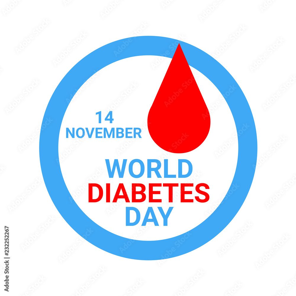 Obraz premium World diabetes day